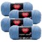 (Pack of 4) Red Heart Super Saver Yarn-Light Periwinkle